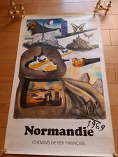 Affiche sncf normendie d'occasion  Marseille I