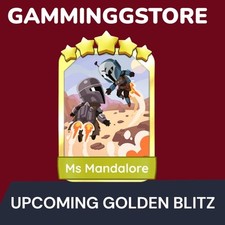 1x Ms Mandalore Golden Blitz (adesivos Mono_poly Go) comprar usado  Enviando para Brazil
