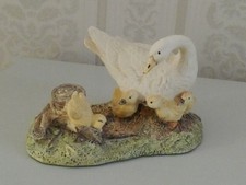 Vintage resin geese for sale  UK