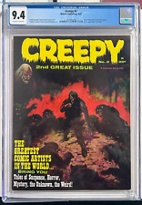 Creepy magazine cgc for sale  Hatfield