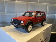 OT738 1:18 Otomobile Jeep Cherokee 2.5 Efi vermelho muito raro 385/999 caixa Otto  comprar usado  Enviando para Brazil