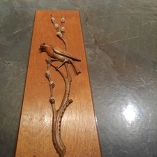 Wandbild rotkehlchen handgesch gebraucht kaufen  Mechernich