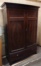 Antique double mahogany for sale  LIVINGSTON
