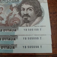 Banconote consecutive 100000 usato  Manfredonia