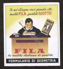 Brochure matite fila usato  Vimodrone