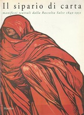 Sipario carta. manifesti usato  Italia