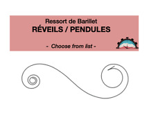 Ressort réveil pendule d'occasion  Mordelles
