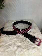 Black pink chequered for sale  WARRINGTON