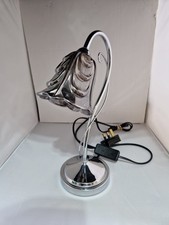 Chrome glass tulip for sale  MANSFIELD