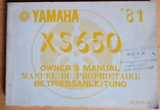 Yamaha 650 betriebsanleitung gebraucht kaufen  Neustadt a.d.Donau