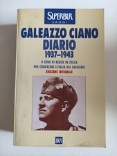 Galeazzo ciano diario usato  Mordano