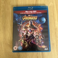 Usado, AVENGERS INFINITY WAR 3D (3D + BLU-RAY)  OOP -Authentic Release comprar usado  Enviando para Brazil
