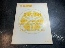 Używany, 1981 Yamaha XJ550H Maxim Motorcycle Supplementary Service Manual na sprzedaż  Wysyłka do Poland
