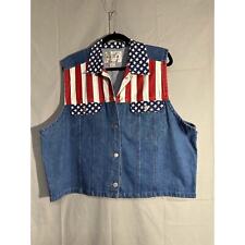 Vintage denim vest for sale  Ladson