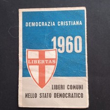 Tessera democrazia cristiana usato  Palmanova
