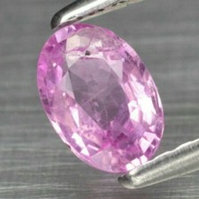 0.55 CT Zafiro Natural Rosa Origen Ceilan forma Oval  Sólo Climatizada (Video) comprar usado  Enviando para Brazil