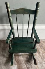 Vintage green wooden for sale  Waterville
