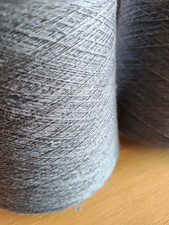 FILATO 70%CASHMERE 15%SETA 15%LANA YARN MADE IN ITALY NM1/14 grigioferr 400grams comprar usado  Enviando para Brazil
