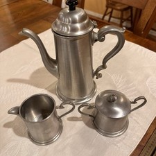 Pewter tea set for sale  Fort Smith