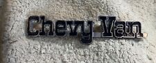 Chevy van emblem for sale  Bangor