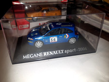 UNIQUE MEGANE RENAULT SPORT 2004 RALLYE RYB UNIVERSAL  1/43 AVEC BOITE VITRINE comprar usado  Enviando para Brazil