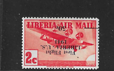 Liberia 1941 inverted for sale  Northfield