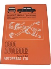 1800 autobook workshop for sale  UK