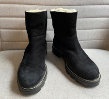 Botas Jimmy Choo Haysel lisas pretas de camurça e shearling tamanho 39  comprar usado  Enviando para Brazil