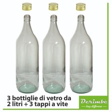 Bottiglie vetro trasparente usato  Lecce
