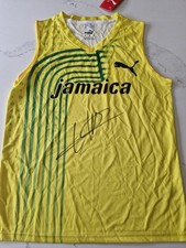 Usain bolt signed for sale  ST. ALBANS