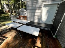 folding table white wood for sale folding table white wood for sale Midlothian