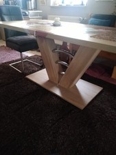Moderner esszimmertisch erle gebraucht kaufen  Bechtheim