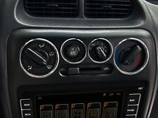 Pour Daihatsu Terios 00-05 Anneaux de commande de chauffage en aluminium poli x4 comprar usado  Enviando para Brazil