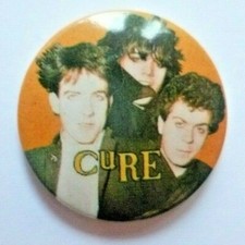 The Cure 1970s/80s Original Pin Badge British Gothic Rock Post Punk comprar usado  Enviando para Brazil