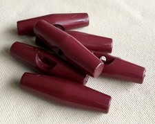 Shiny burgundy toggle for sale Shiny burgundy toggle for sale  FLINT
