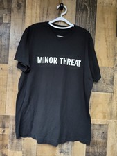 Camiseta Minor Threat Vintage Masculina XL Hardcore Punk Dupla Face comprar usado  Enviando para Brazil