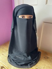 Breathable layers niqab for sale  SHEFFIELD