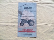 Tracteur sabatier dépliant d'occasion  Saint-Laurent-de-la-Cabrerisse
