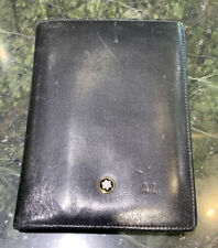 Montblanc notizbuch leder gebraucht kaufen  Hannover