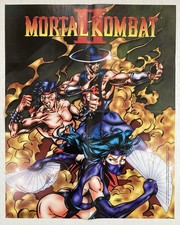 MORTAL KOMBAT II 2 1993 PÔSTER PROMOCIONAL VINTAGE MIDWAY KITANA LIU KANG KUNG LAO FILME comprar usado MORTAL KOMBAT II 2 1993 PÔSTER PROMOCIONAL VINTAGE MIDWAY KITANA LIU KANG KUNG LAO FILME comprar usado  Enviando para Brazil
