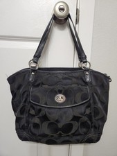 Coach black signature for sale  Littleton