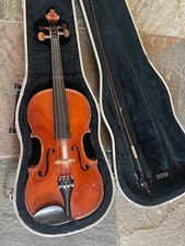 Viola alemã com estojo e arco, tamanho 15".  Feito na Alemanha em 1982 comprar usado  Enviando para Brazil