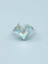 Herz ring swarovski gebraucht kaufen  Gondelsheim