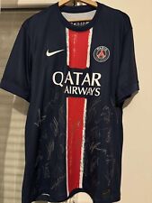 Maillot psg dédicacé d'occasion  Ivry-sur-Seine