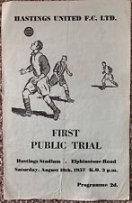 Hastings united first for sale  LEEDS