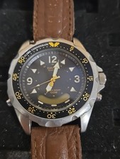 RELÓGIO DE QUARTZO CASIO CAIXA DE AÇO INOXIDÁVEL 388-AD520 não funciona. comprar usado  Enviando para Brazil