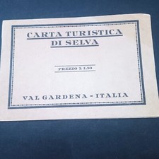 Carta turistica selva usato  Palmanova
