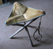 Vintage dreibeinhocker leder gebraucht kaufen  Bonn