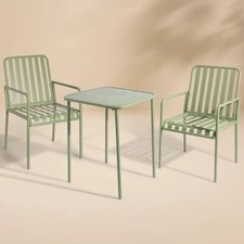 Green metal slat for sale  UK