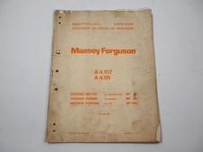 Perkins A4.107 A4.99 Motor Ersatzteilliste f. Massey Ferguson MF 31 86 630S 1971, usado comprar usado  Enviando para Brazil